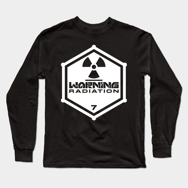 Warning: Radiation Long Sleeve T-Shirt by TerminalDogma
